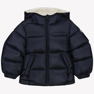 Moncler New Macaire Baby Boys Jacket In Navy