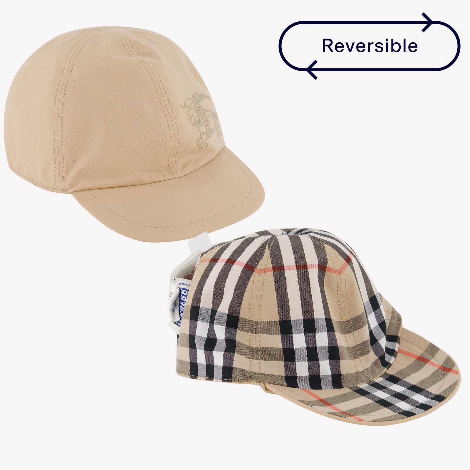 Burberry Baby Unisex Cap in Beige