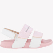 Calvin Klein Kids Girls Sandals Light Pink