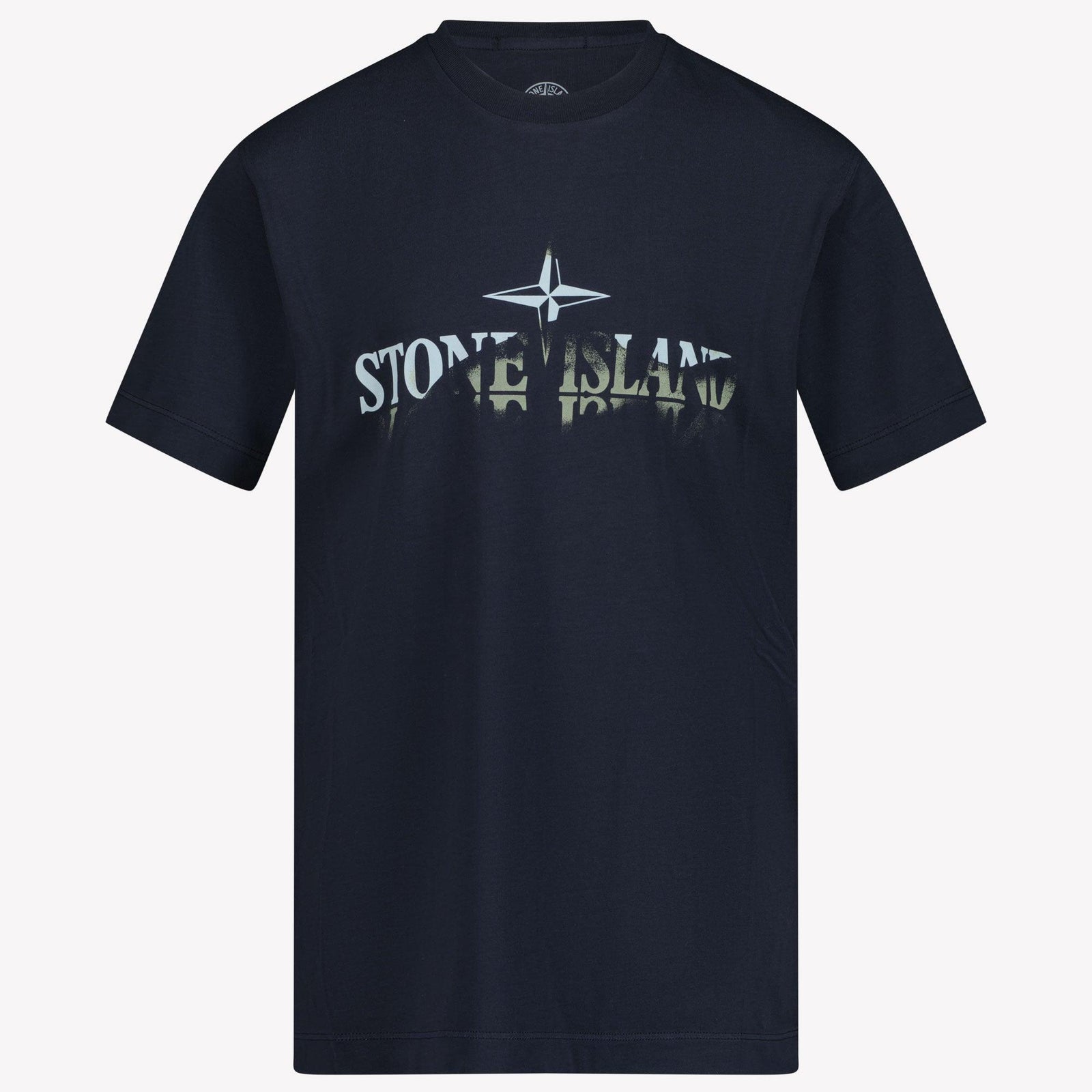 Stone Island Kids Boys in T-Shirt Navy