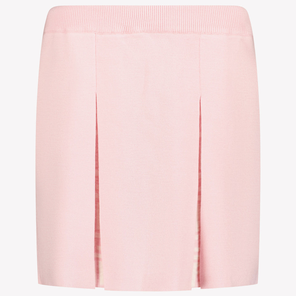 Fendi Children's girls skirt Light Pink