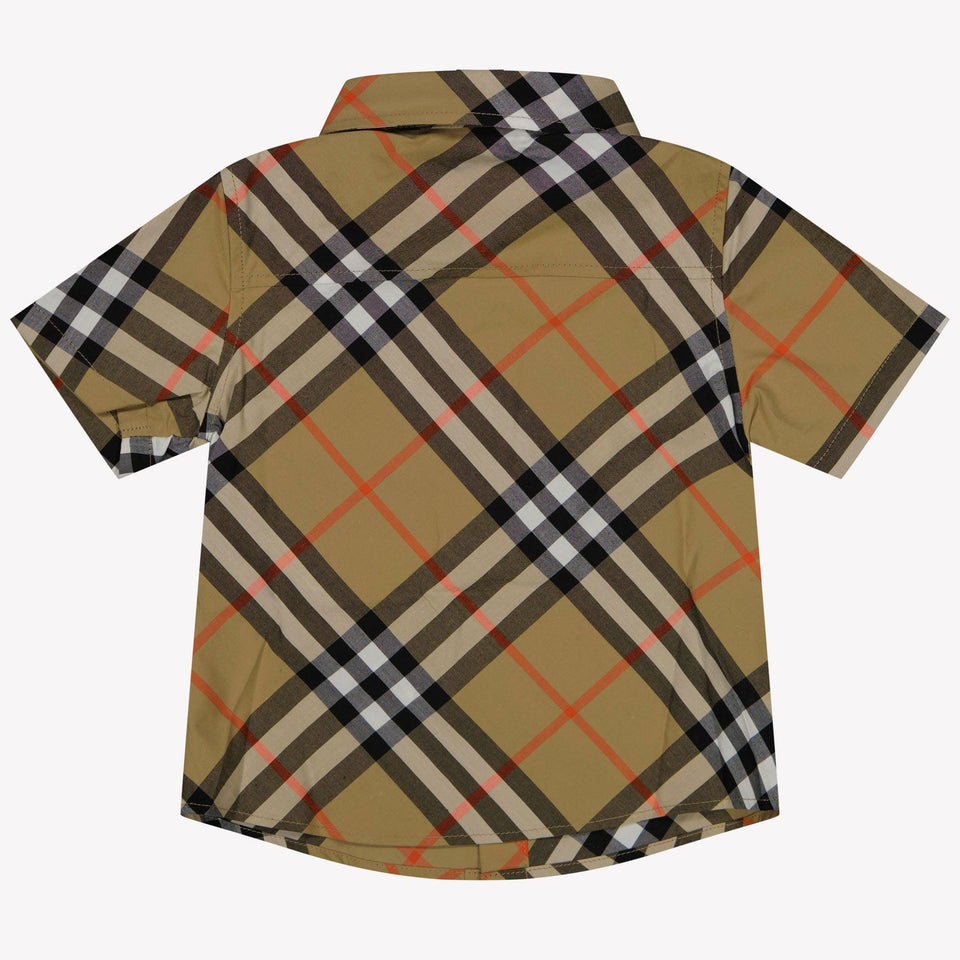 Burberry Baby Boys Blouse  Beige