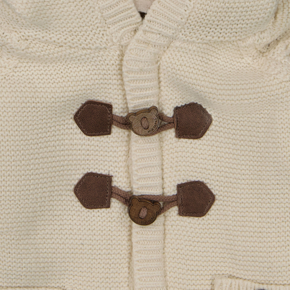 Mayoral Baby Boys Cardigan OffWhite