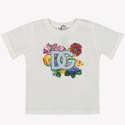 Dolce & Gabbana Baby Girls T-Shirt in White