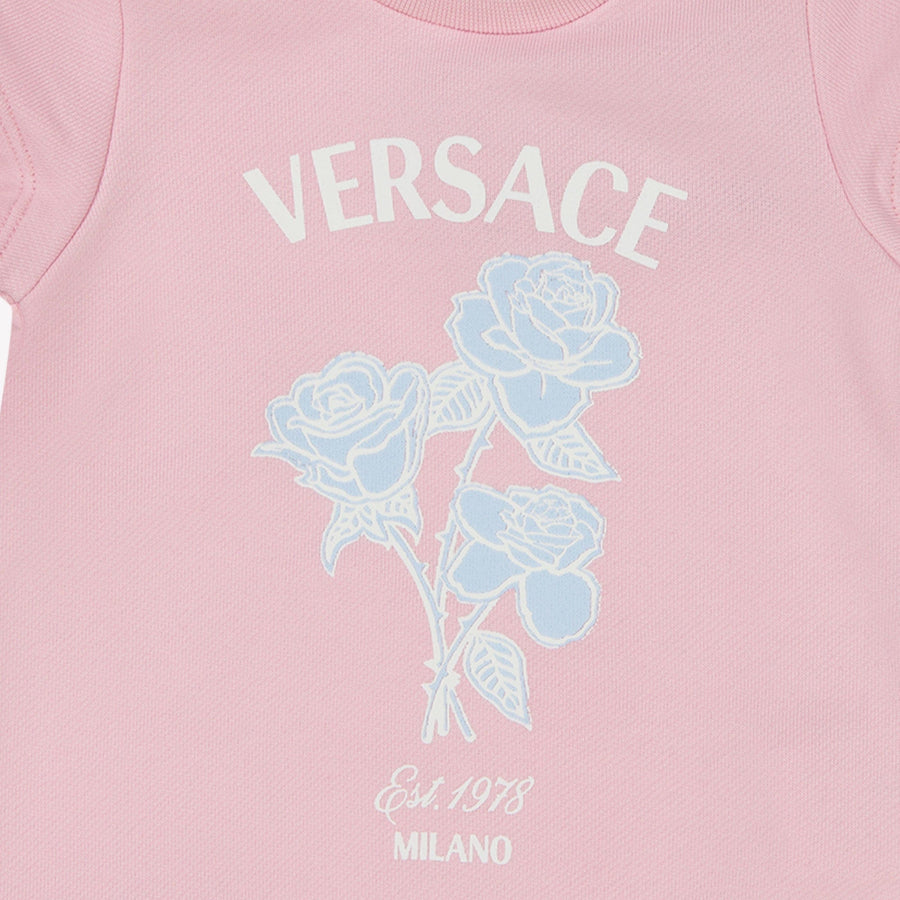Versace Baby Meisjes Jurk Licht Roze