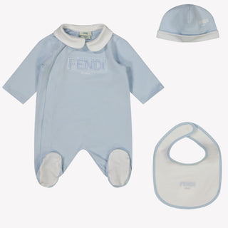 Fendi Baby Unisex Boxpakje Licht Blauw