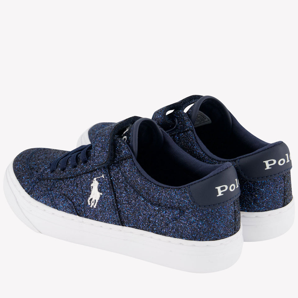 Ralph Lauren Ryley ps girls sneakers Navy