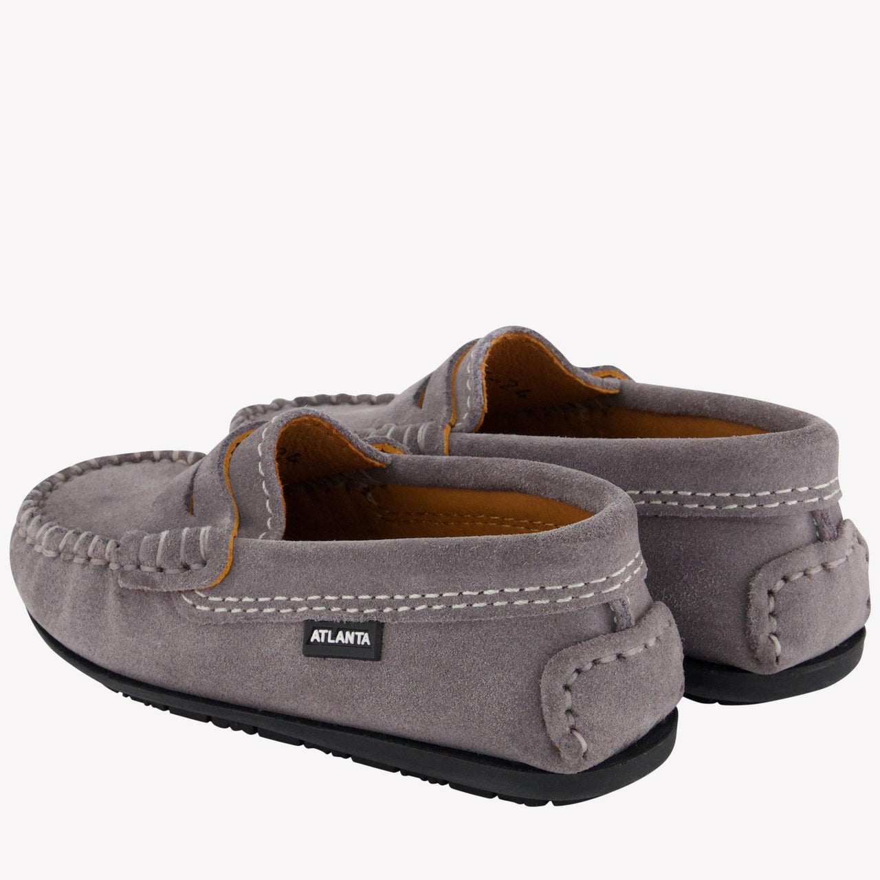Atlanta Moccas Unisex Shoes  Gray