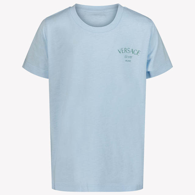 Versace Kids Boys in T-Shirt Light Blue