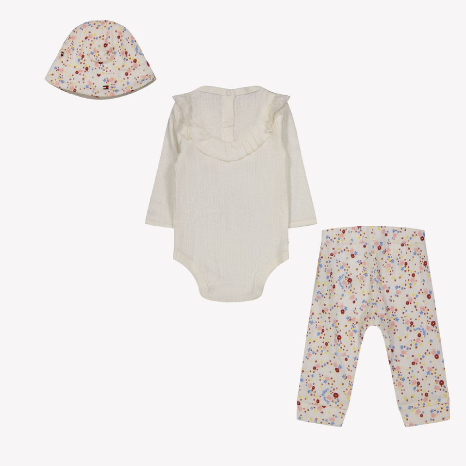 Tommy Hilfiger Baby Meisjes Setje Wit