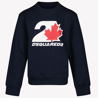 Dsquared2 Jongens Trui Navy