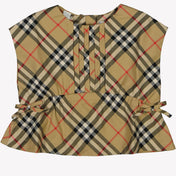 Burberry Baby Girls Blouse Beige