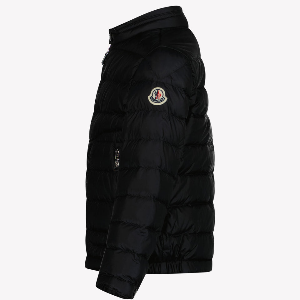 Moncler Kinder Jongens Jas Zwart