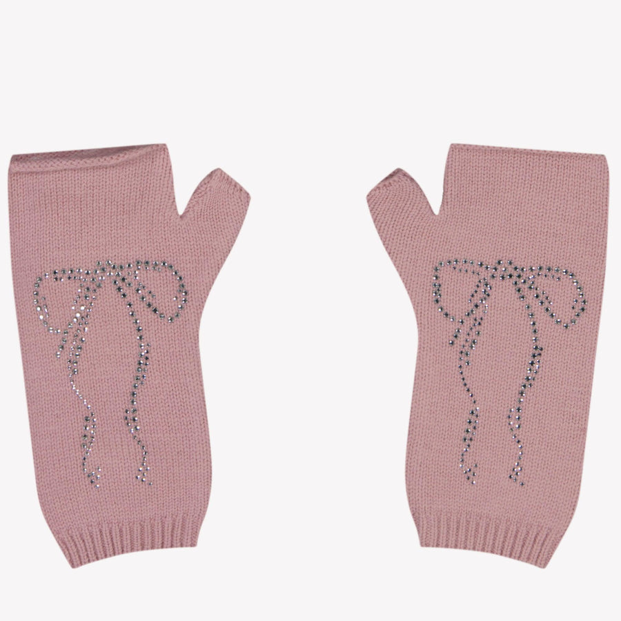MonnaLisa Girls Gloves Light Pink