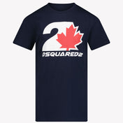 Dsquared2 Jongens T-shirt Navy