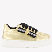 Moschino Girls sneakers Gold
