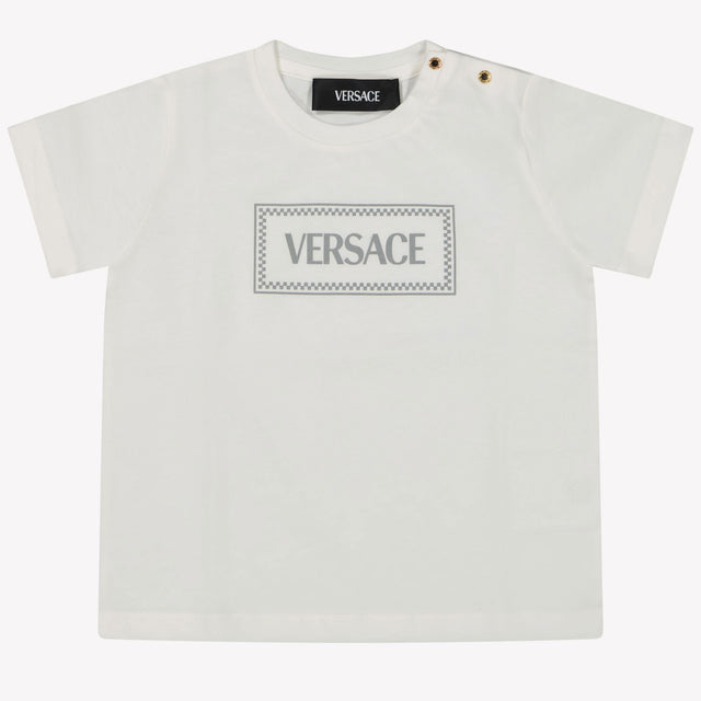 Versace Baby Unisex T-Shirt in White