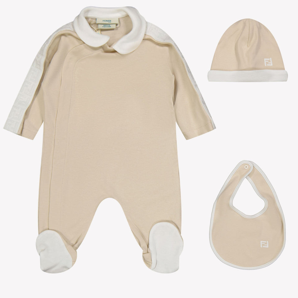 Fendi Baby Unisex Boxpakje Beige 1mnd