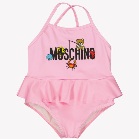 Baby girl top moschino swimsuit