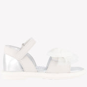 MonnaLisa Girls Sandals In White