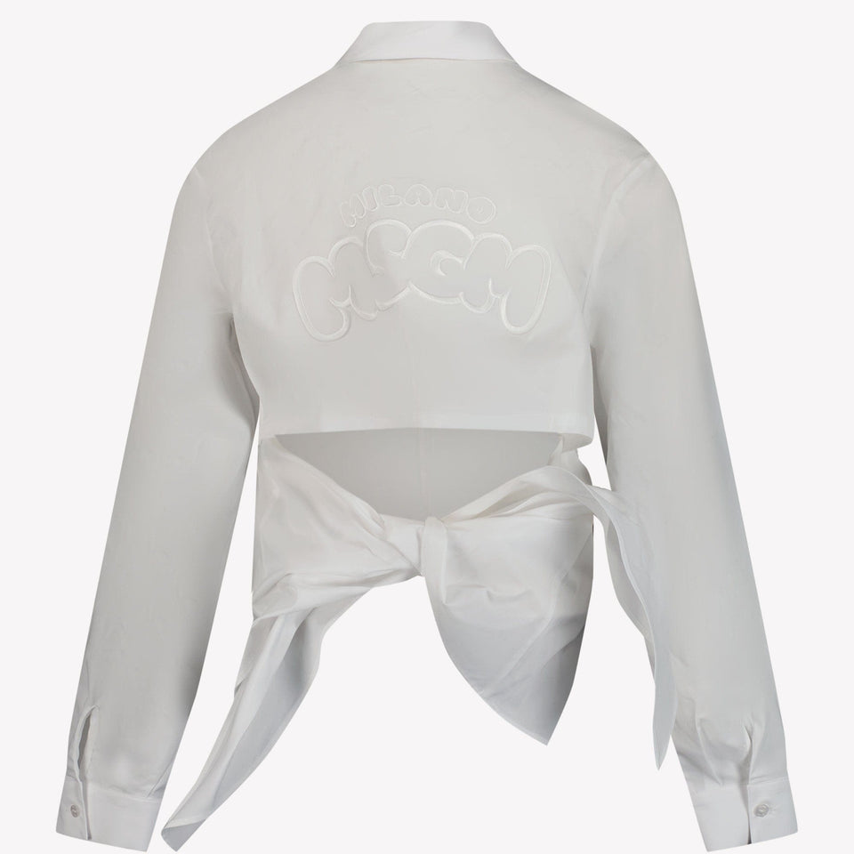 MSGM Kinder Blouse Wit