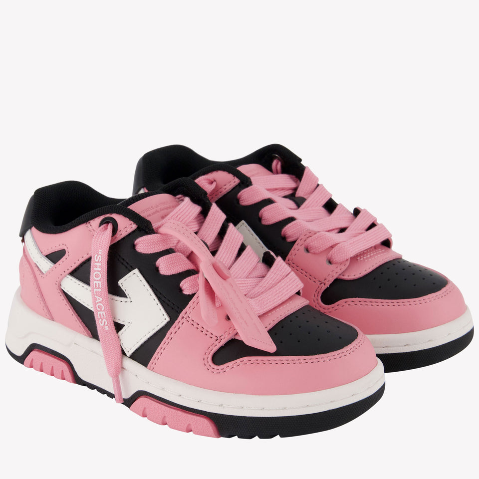 Off-White Out Of Office Meisjes Sneakers Zwart