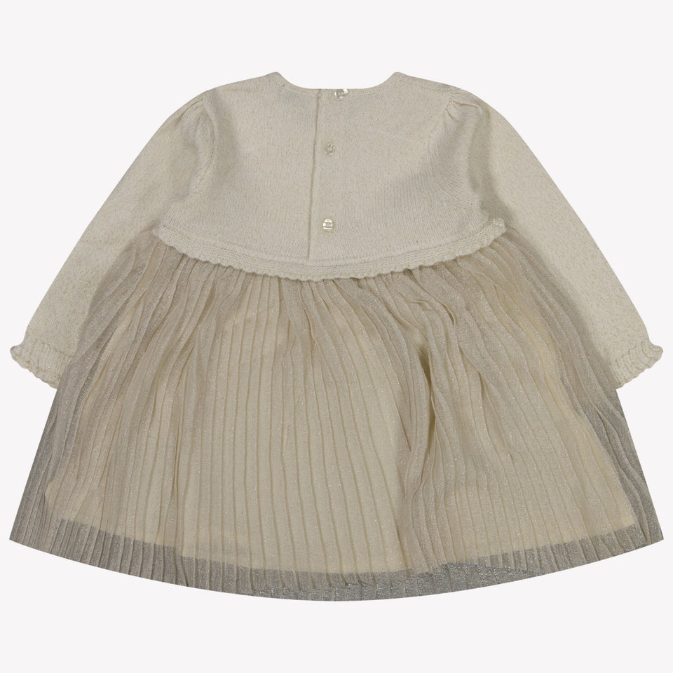 Mayoral Baby Girls Dress Beige