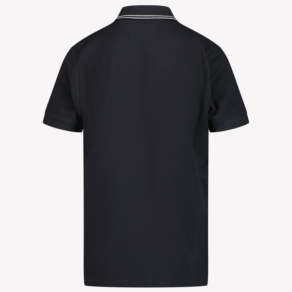 Hugo Children's Boys Polo Black