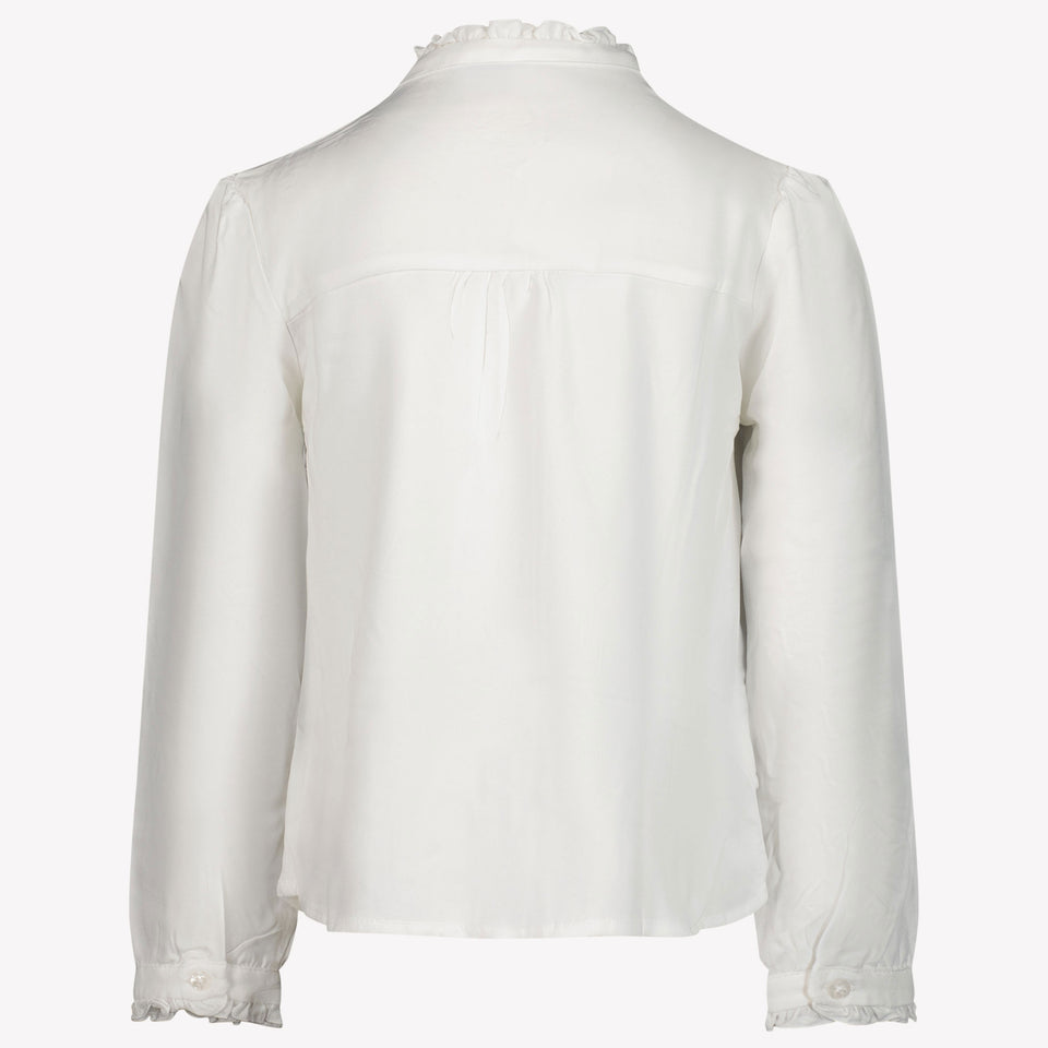 Mayoral Kinder Meisjes Blouse Off White