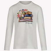 MonnaLisa Meisjes T-shirt Off White