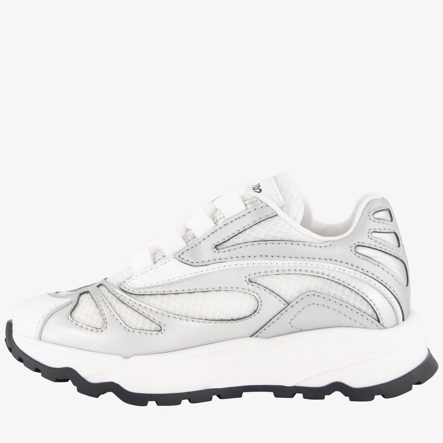 Dsquared2 Girls Sneakers  Silver