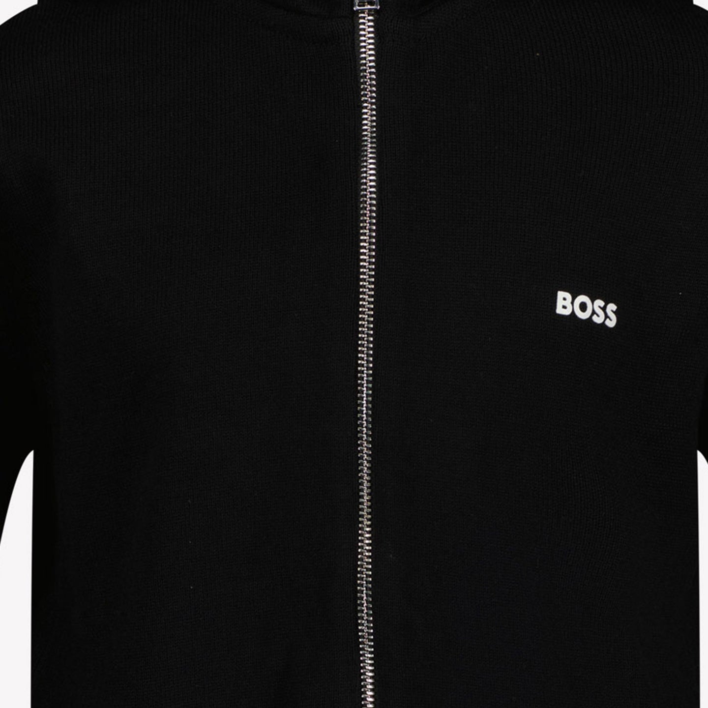 Boss Jongens Vest Zwart