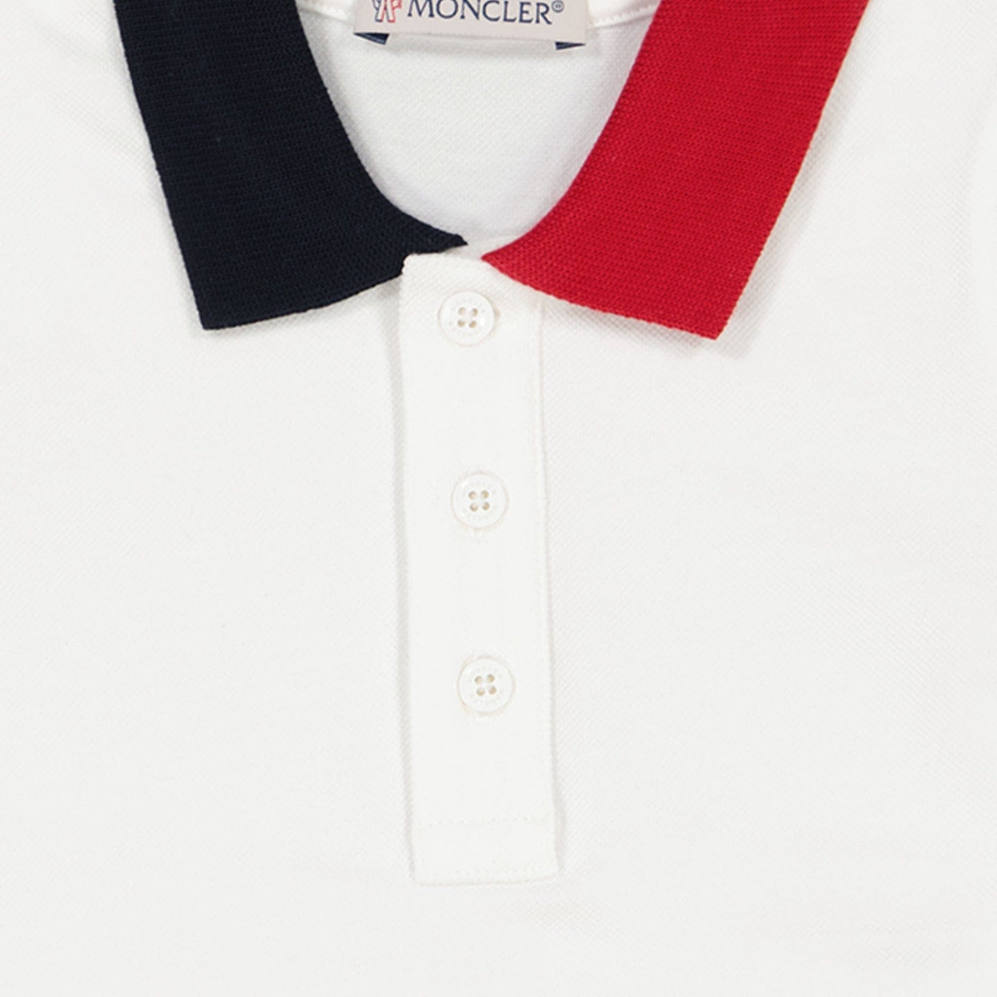 Moncler Baby Jongens Polo Wit 3/6