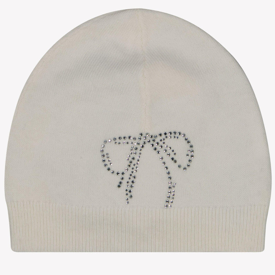 MonnaLisa Girls Beanie Off-White