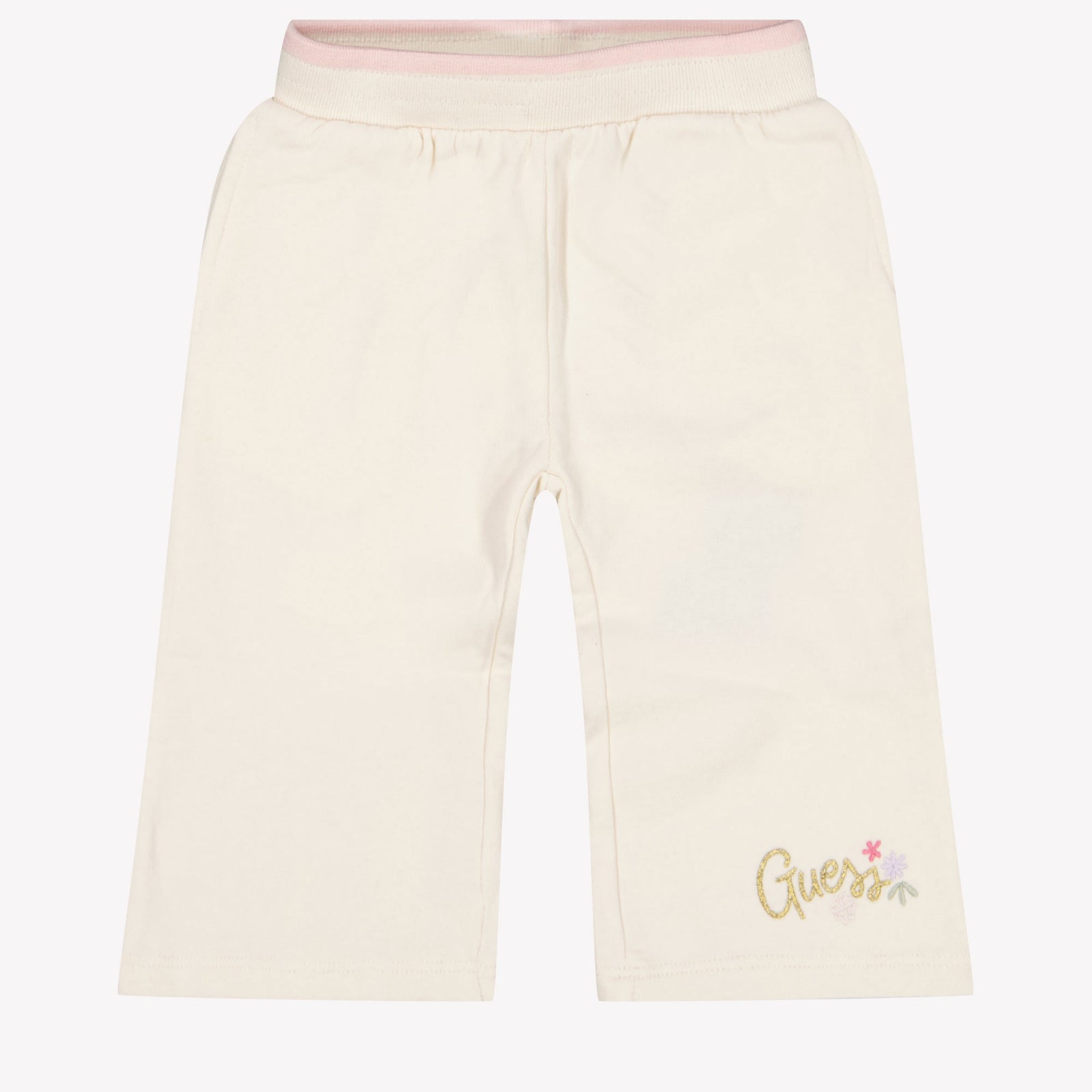 Guess Baby Meisjes Broek Off White