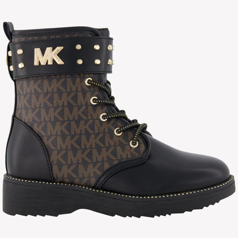 Michael Kors Haskell Stud Girls Shoes Black