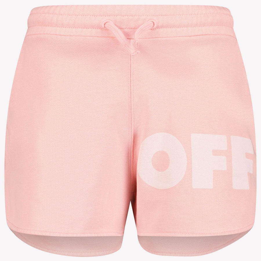Off-White Girls Short in Light Pink