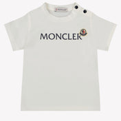 Moncler Baby Boys T-Shirt in White