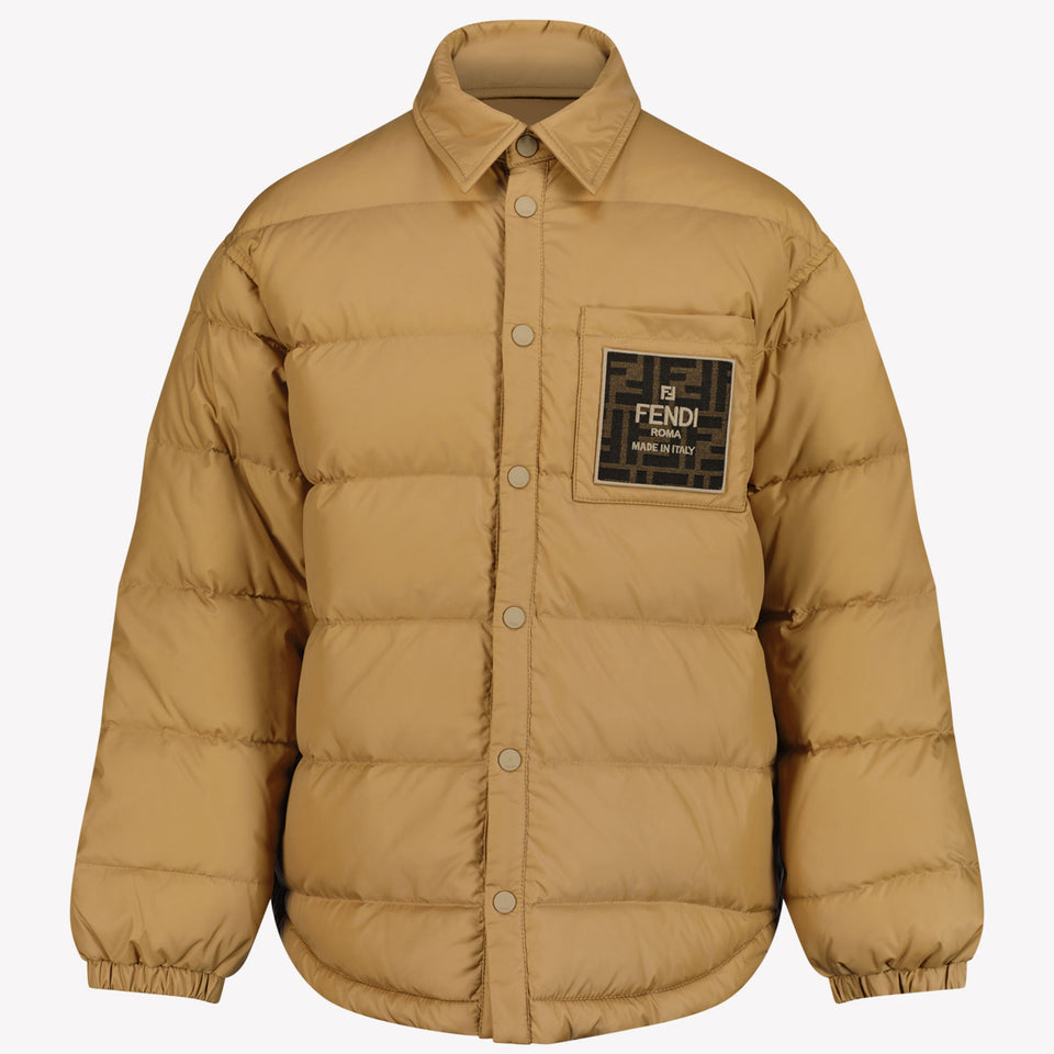 Fendi Unisex winter coat Beige