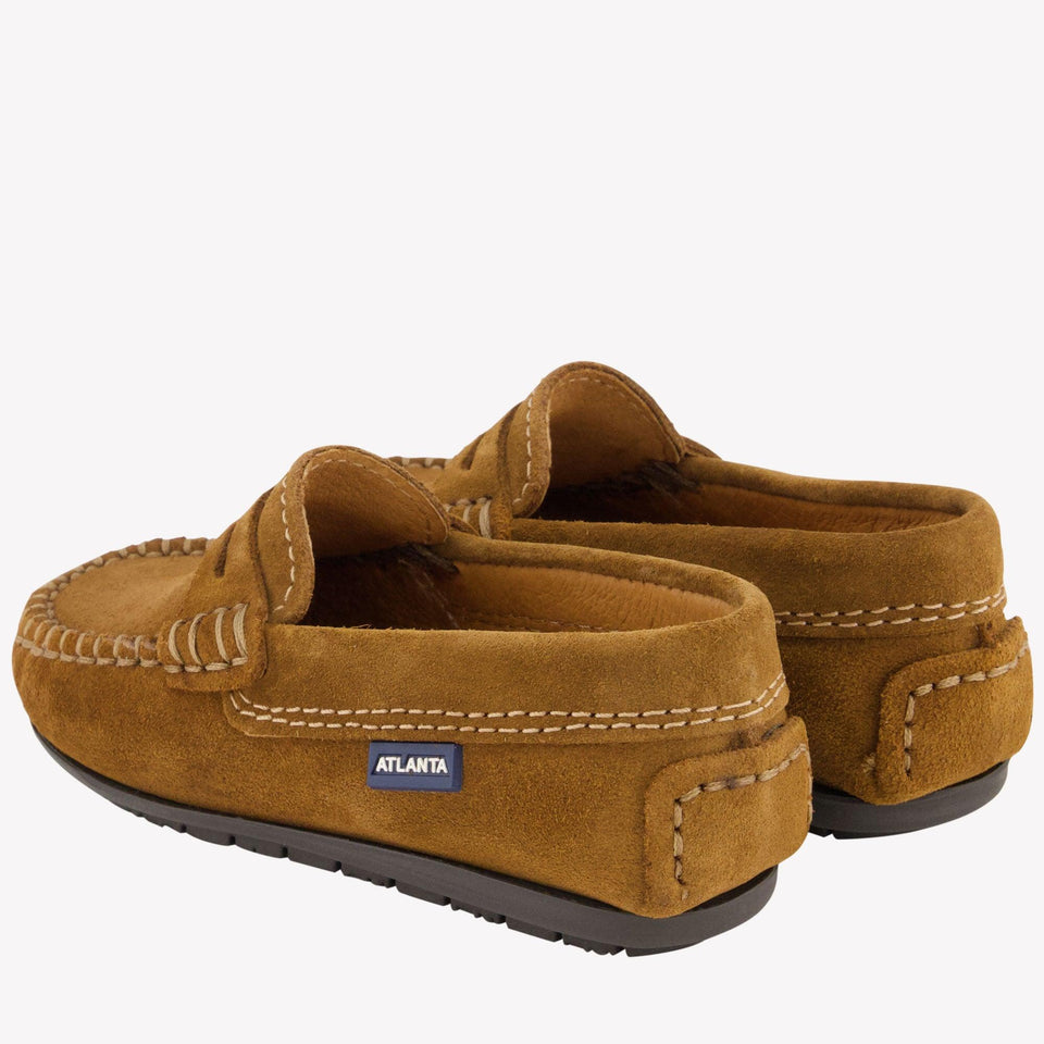 Atlanta Moccasin Unisex Shoes In Camel