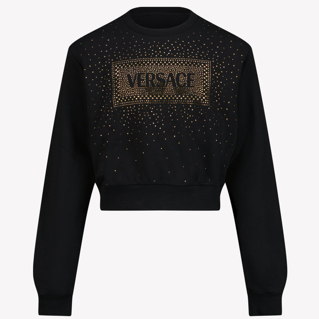 Versace Girls Sweater Black