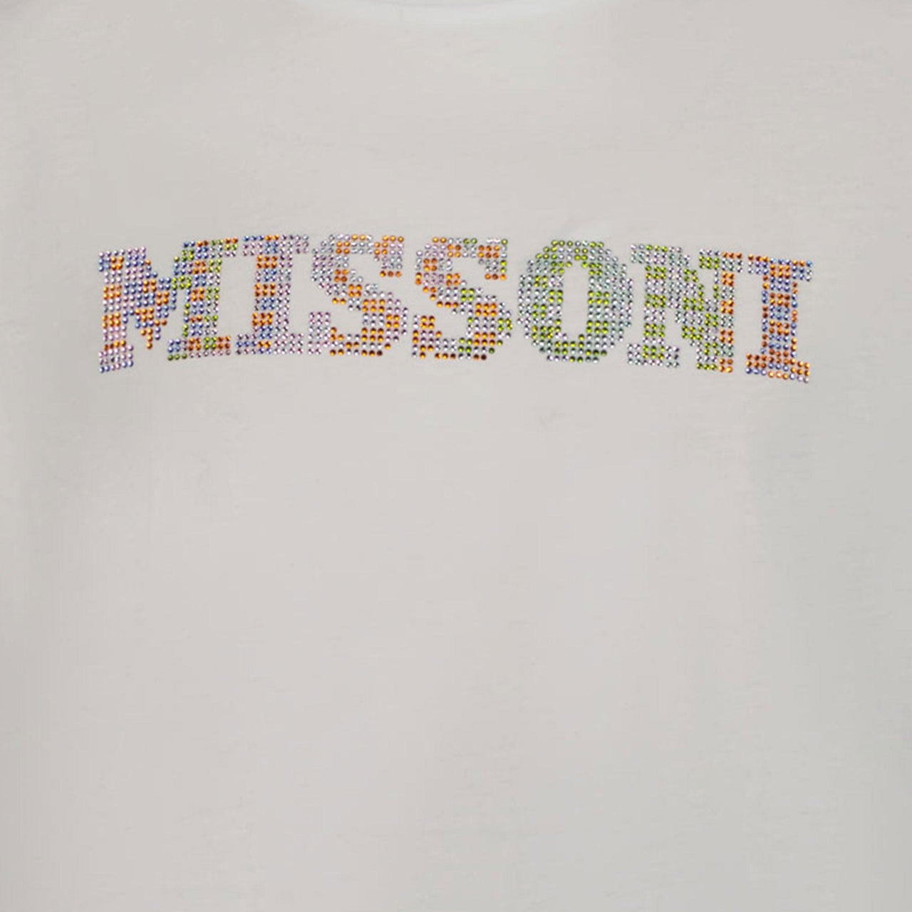 Missoni Kinder Meisjes T-Shirt In Wit