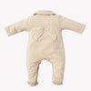 First Baby Unisex Playsuit Beige