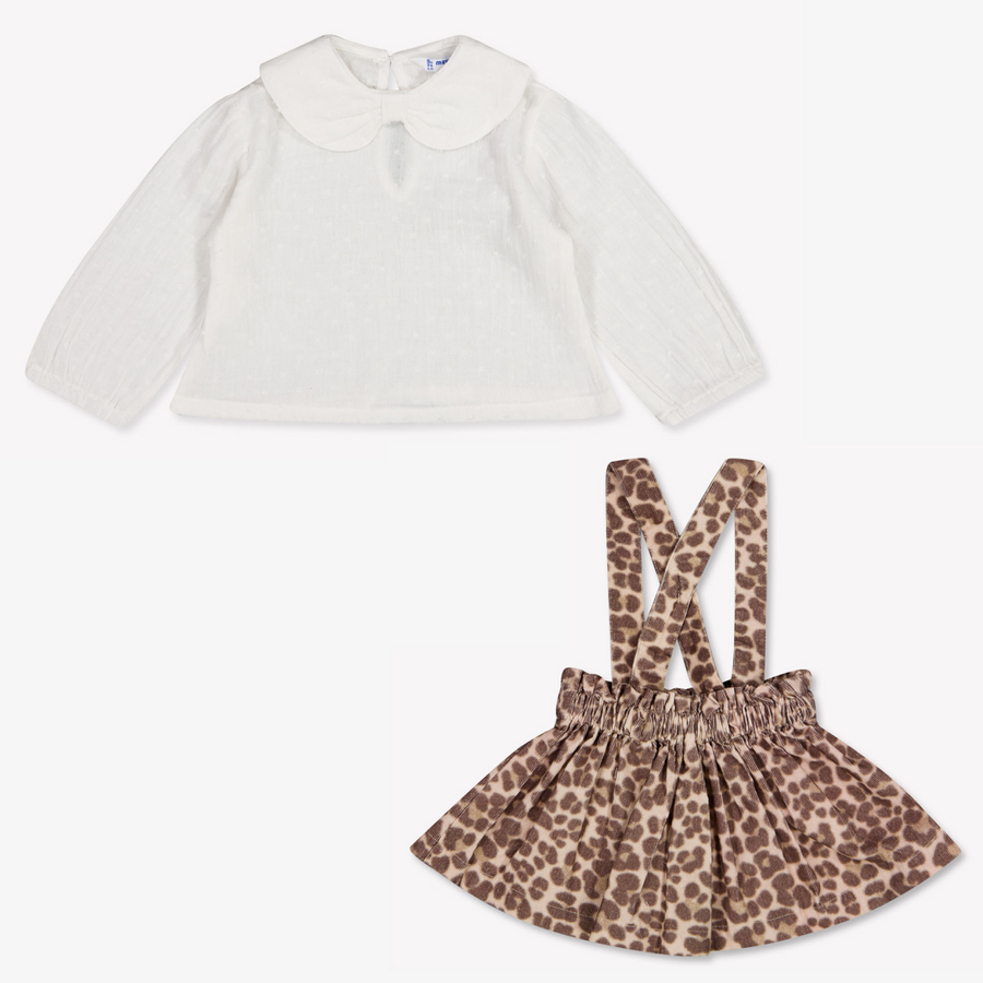 Mayoral Baby Girls Set in Leopard