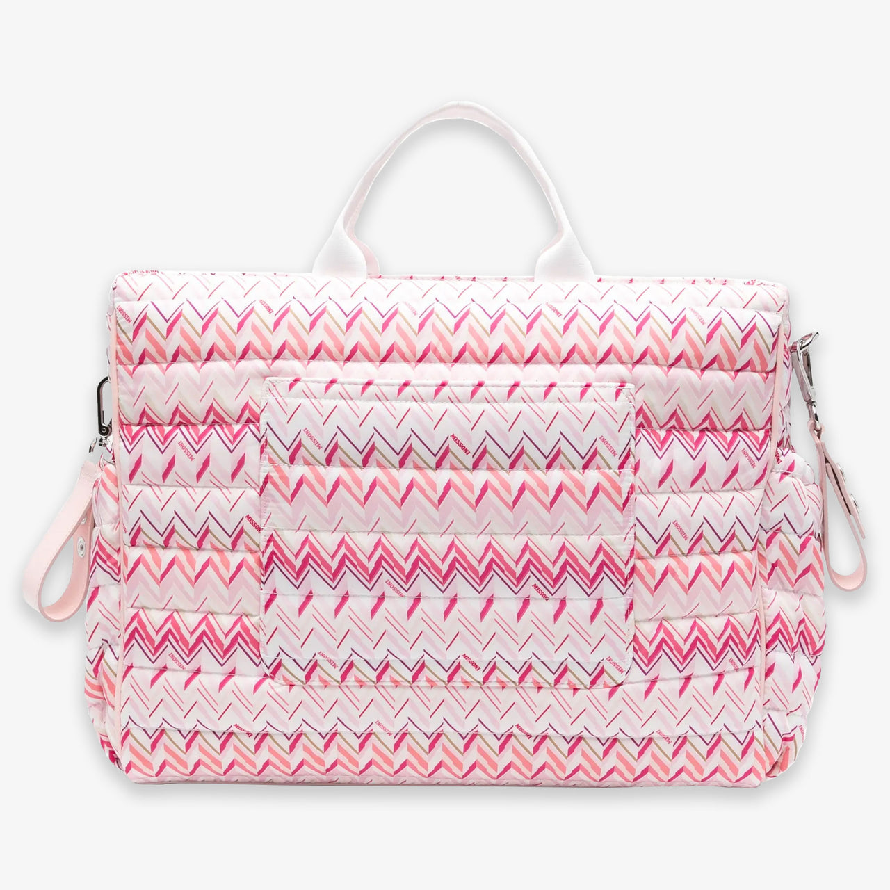 Missoni Baby Girls Diaper Bag In Pink