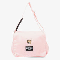 Moschino Baby Girls Diaper Bag In Light Pink