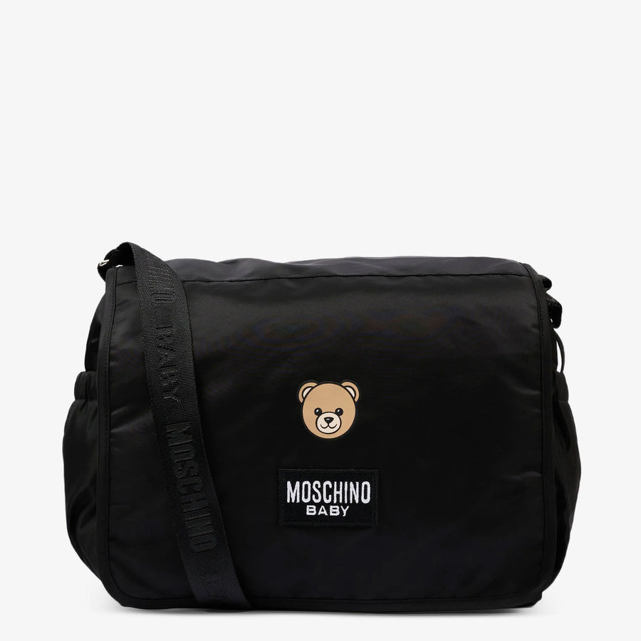 Moschino Baby Girls Diaper bag In Black