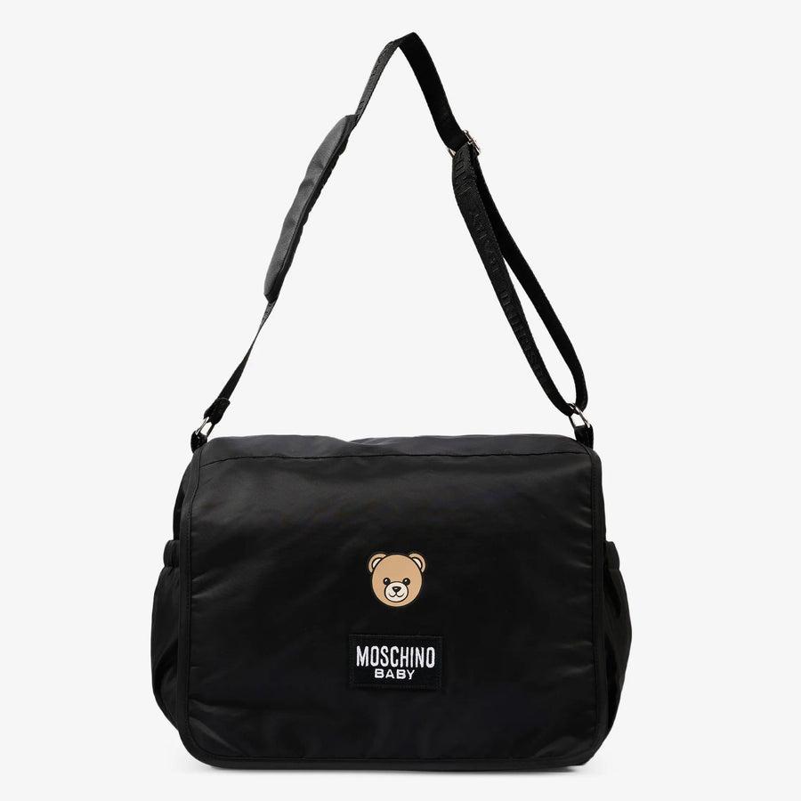 Moschino Baby Girls Diaper bag In Black
