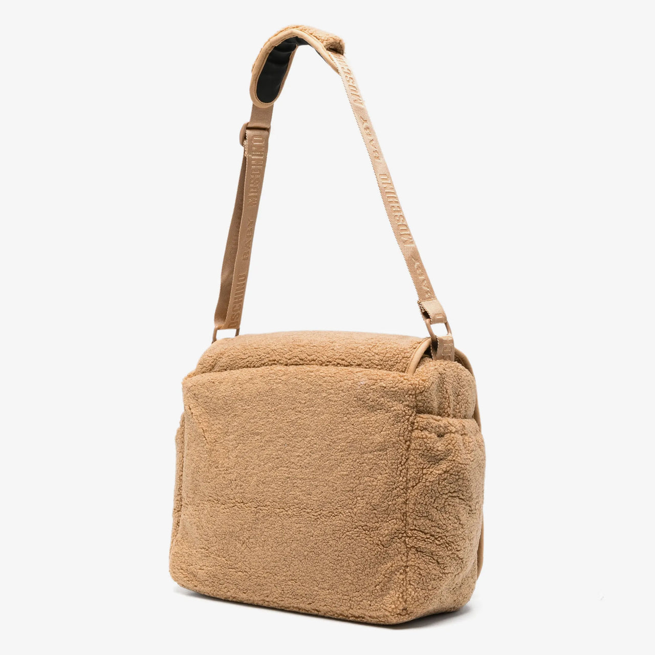 Moschino Baby Unisex Diaper Bag In Beige