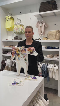 Dolce & Gabbana Baby Girls Playsuit  White